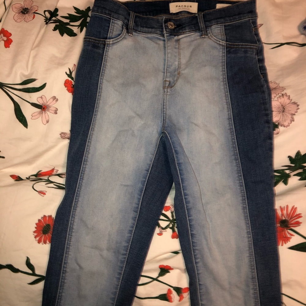 PacSun high rise ankle jeggings